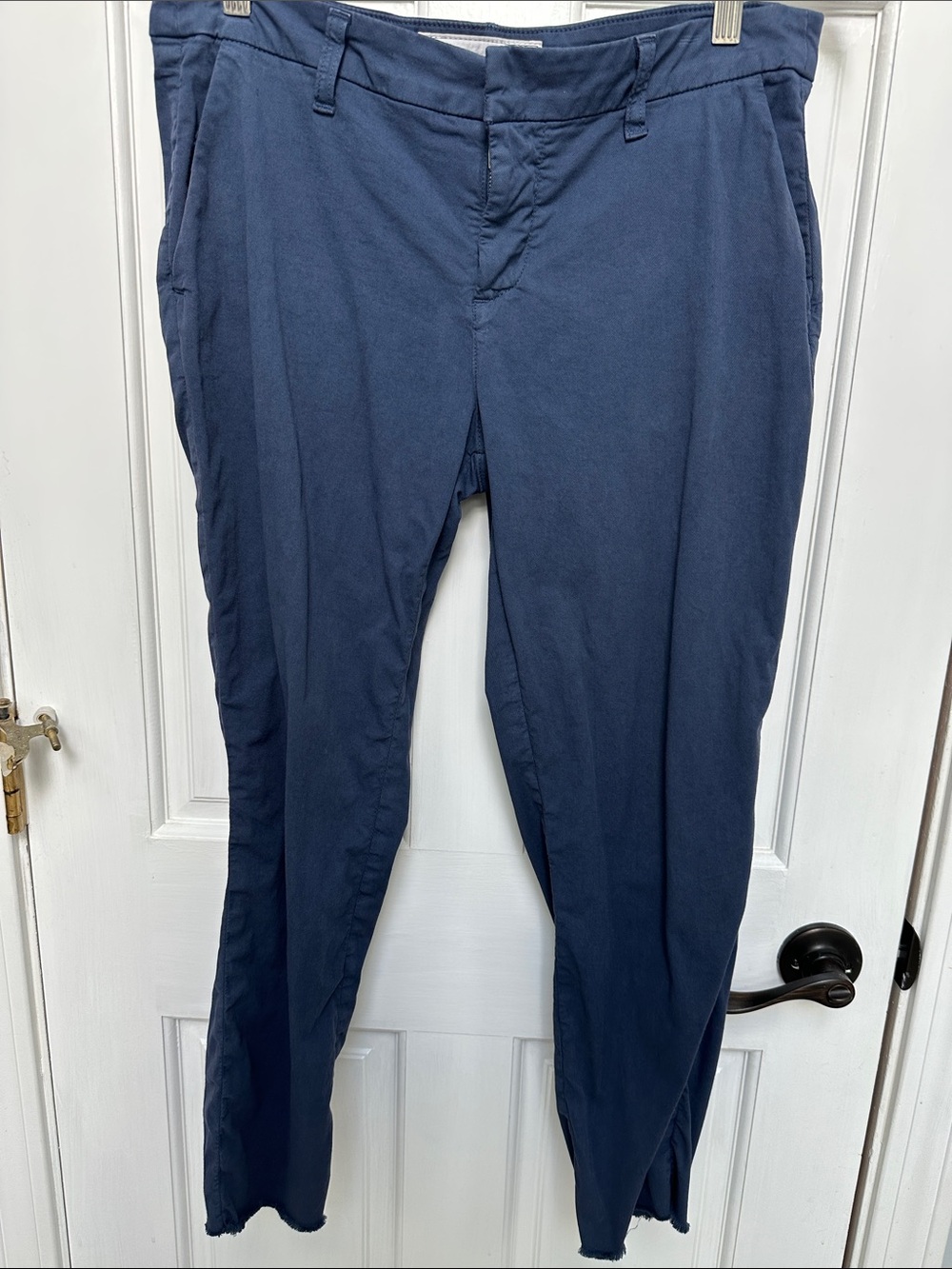 Frank & Eileen Navy Ankle-Length Wicklow Pants - Picture 2 of 8